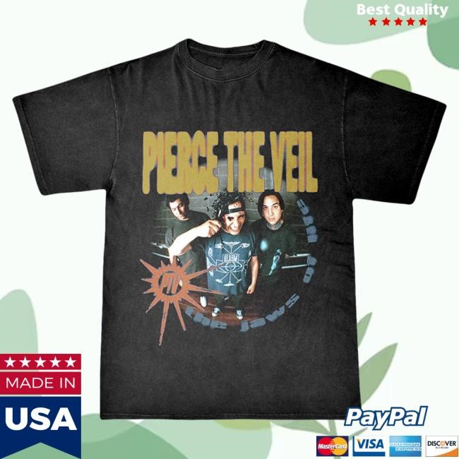 Official Pierce The Veil Merch Store Jaws Of Life Photo Popover Shirt Pierce The Veil Clothing Shop Ptv Merch