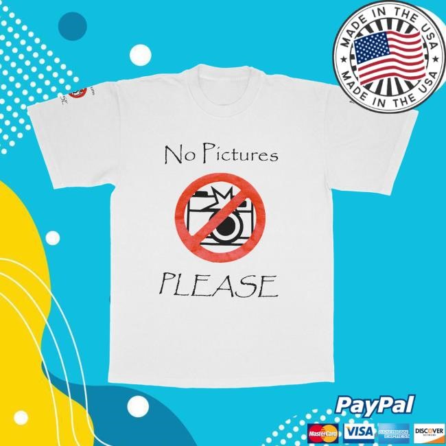 No Pictures Please Short Sleeve Tee Joeyy Official Merch