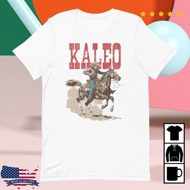 Kaleo Shop Merch Horse Racing Skeleton Tees
