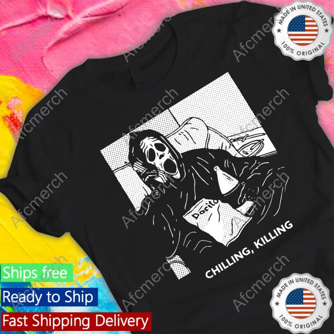 Vera's Eyecandy Chilling Killing Ringer T-Shirt