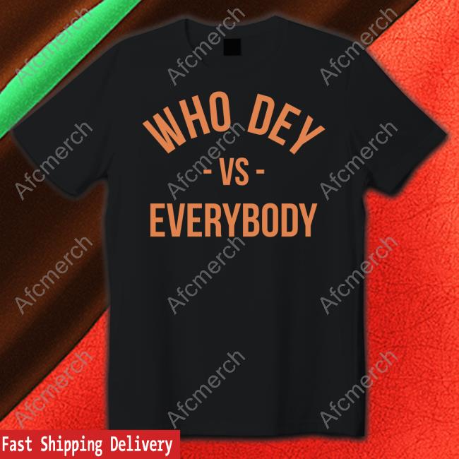 Lfgcincy Merch Who Dey Vs Everybody Sweatshirt