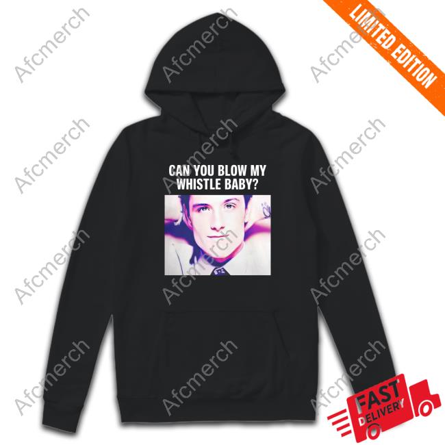 Josh Hutcherson Can You Blow My Whistle Baby Tee Shirt