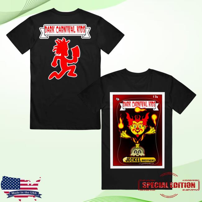 Official Dark Carnival Kids Jack Jeckel Black - T-Shirt
