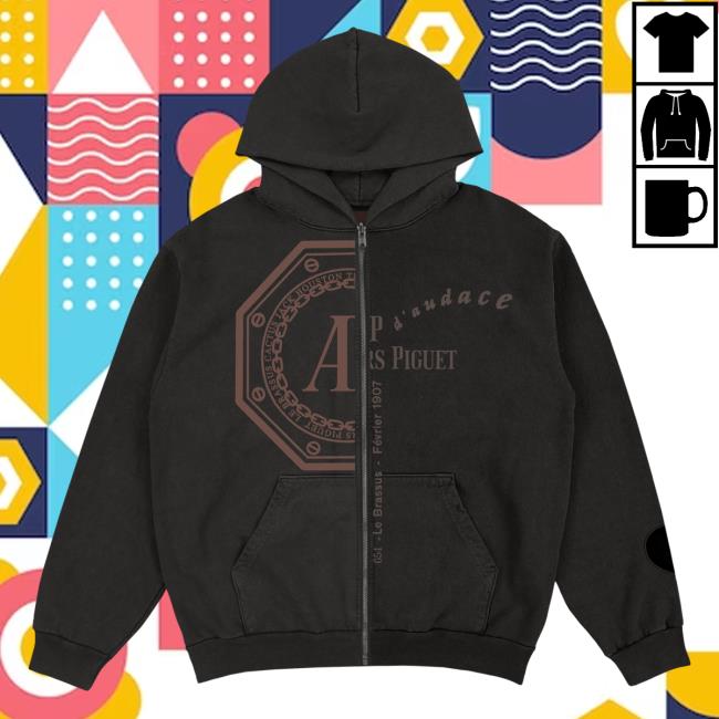 Travis Scott X Audemars Piguet Merch Cj X Ap Split Logo Sweatshirts