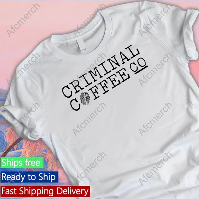 Criminal Coffee Logo T Shirt