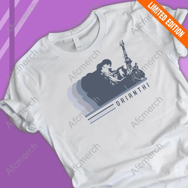 Blue Silhouette Shirt Orianthi Blue Silhouette Shirts