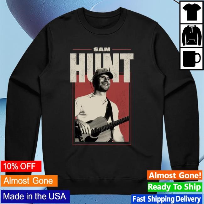Official Sam Hunt Merch Sam Hunt Photo Crew neck SamHunt