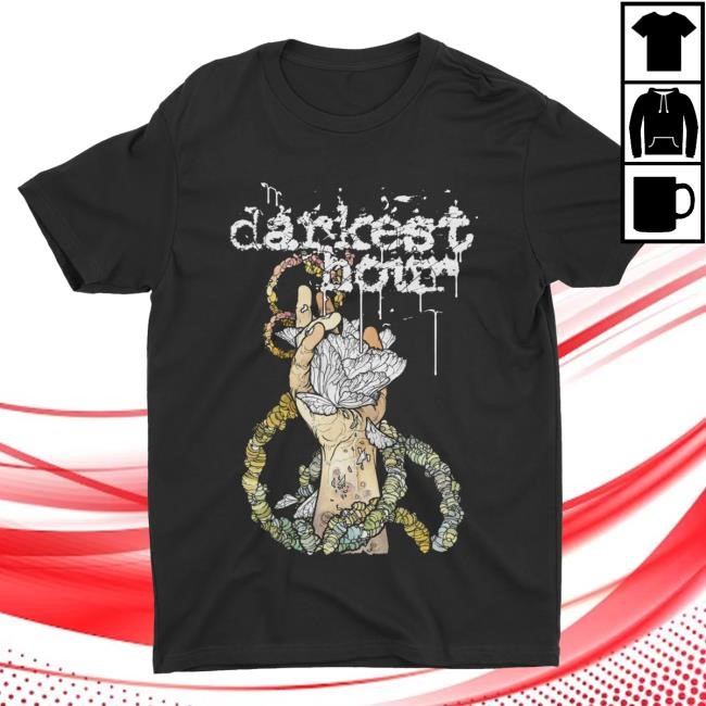 Official Night Shift Merch Store Shop Darkest Hour - Hand Of Hope Popover Shirt Nightshift Merch