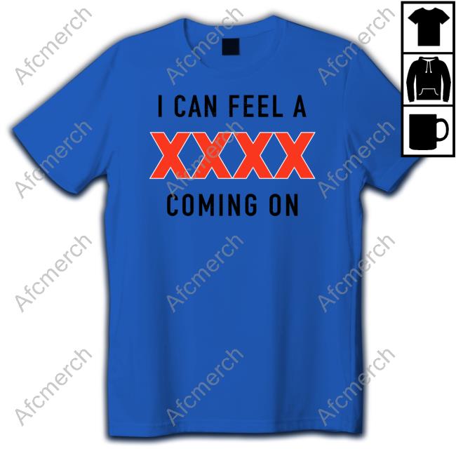 Official Xxxx Gold Merch Xxxx I Can Feel A Coming On T Shirt