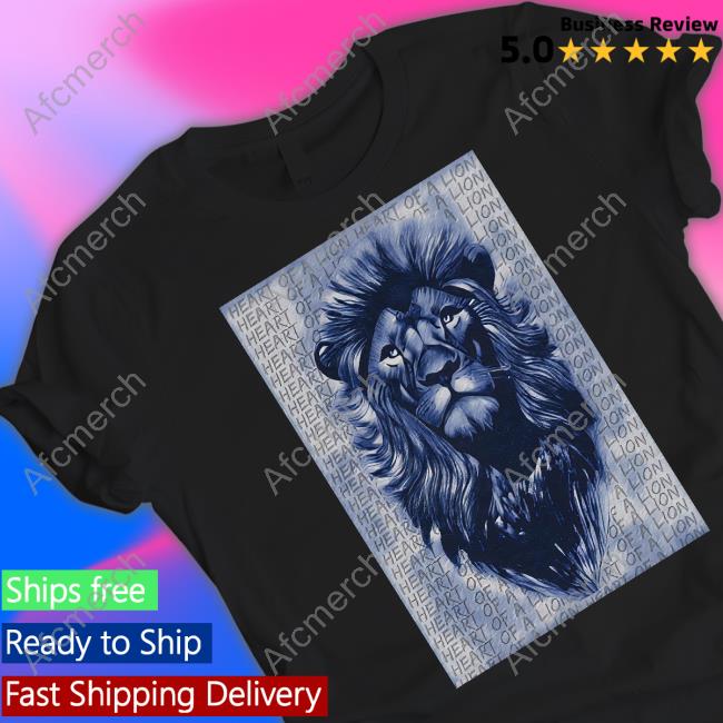 Seatbelt Gang Merch Heart Of A Lions Shirt