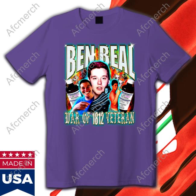 Ben Beal War Of 1812 Veteran Edition Limited Tees Black