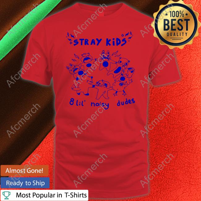 Stray Kids Merch Stray Kids 8 Lil Noisy Dudes Shirt Angrydivaprobs