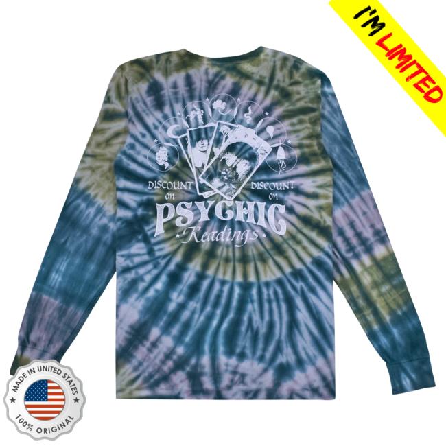 Official Circa Survive Psychic Readings A Dream About Love Long Sleeve New Shirt Tie Dye Circasurvive