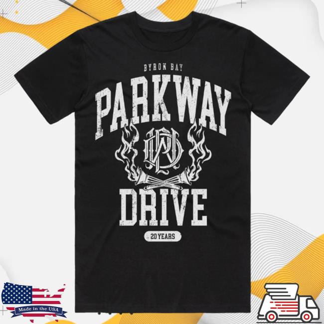 Official Parkway Drive Merch 20 Year Anniversary Crewneck Sweatshirt