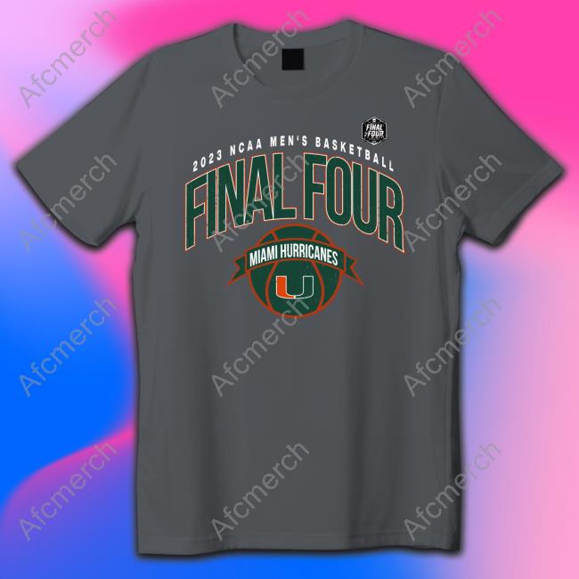 Official Ncaa Miami Hurricanes 2023 Ncaa Final Four Retro T-Shirt