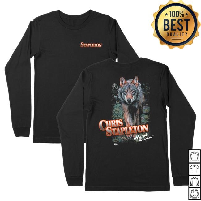 Chris Stapleton Stapleton Wolf L/S Tee