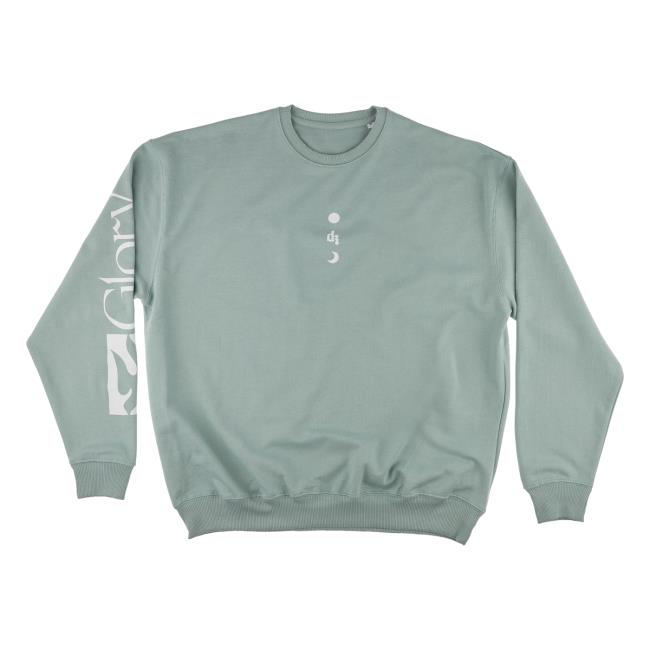 Official Interscope Records DermotKennedy Merch Clothing Store Dermot Kennedy Glory: Aloe Green Pullover Hoodie