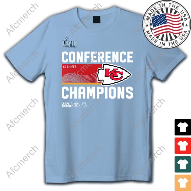 Kansas City Chiefs Afc Conference Championship Shirt 2022 Afc Champions Kansas City Chiefs Conference Champions T Shirt