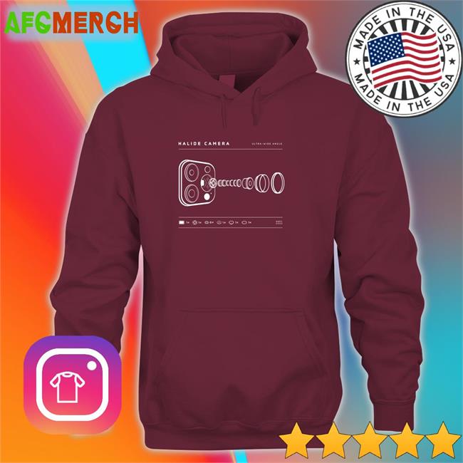Halide Camera Ultra Wide Angle Tee Shirts HalideCamera