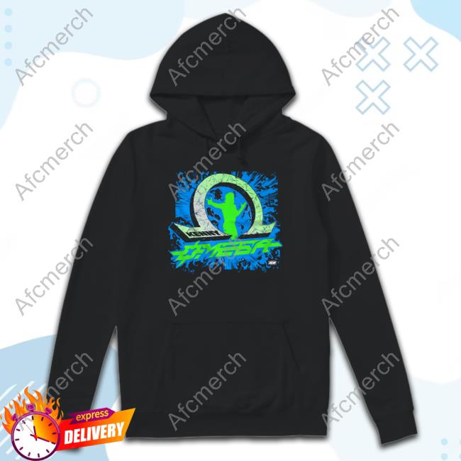 Official Kenny Omega Time Trigger Blue and Green Shirt