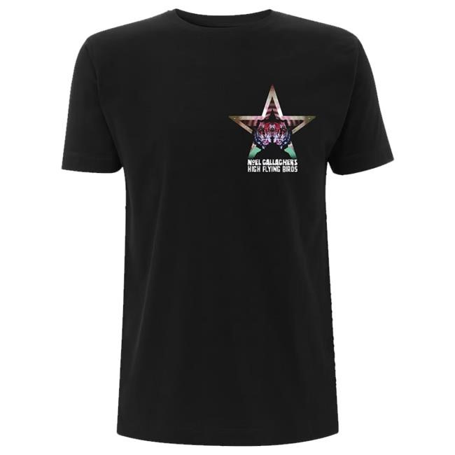 Noel Gallagher's High Flying Birds Official Store - Noel Gallagher's High Flying Birds - Black Star Dancing New Shirt