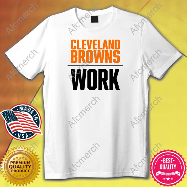 Official Cleveland Browns Work Shirt