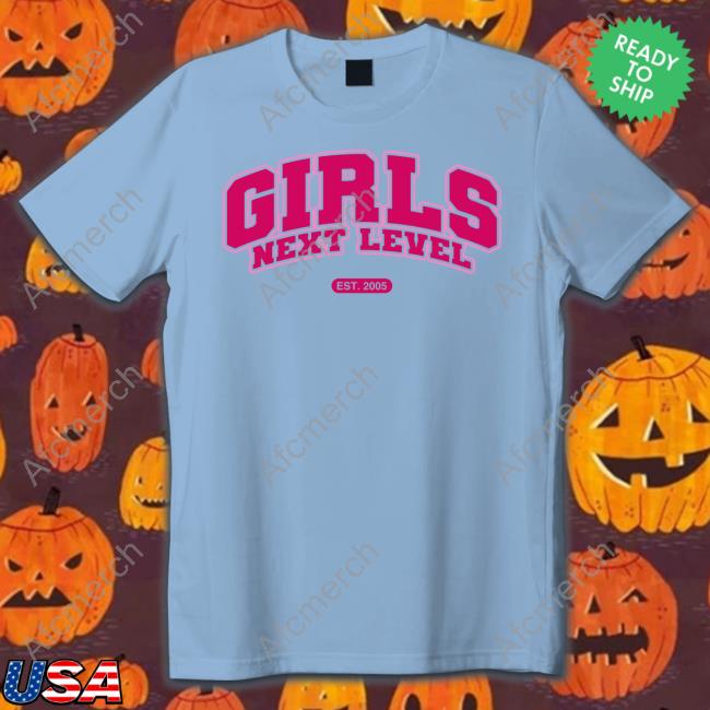 Girls Next Level Collegiate Crewneck Sweatshirt