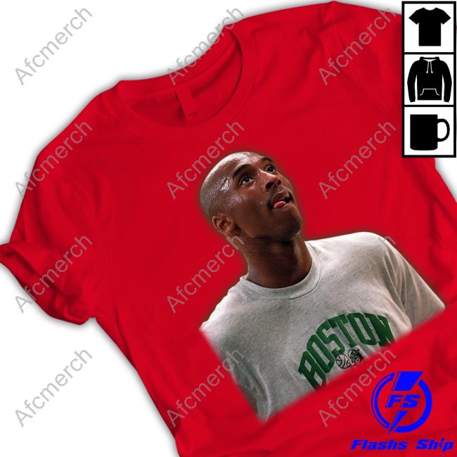 Kobe Bryant In Celtics Gear Shirts
