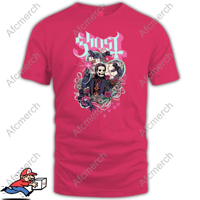 Official Ghost Valentines Card TShirts Shop Ghost Merch Official Ghost Valentines Card Tee Shirt