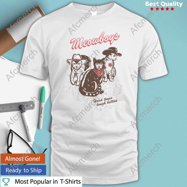 Official Meowboys Tee Shirt