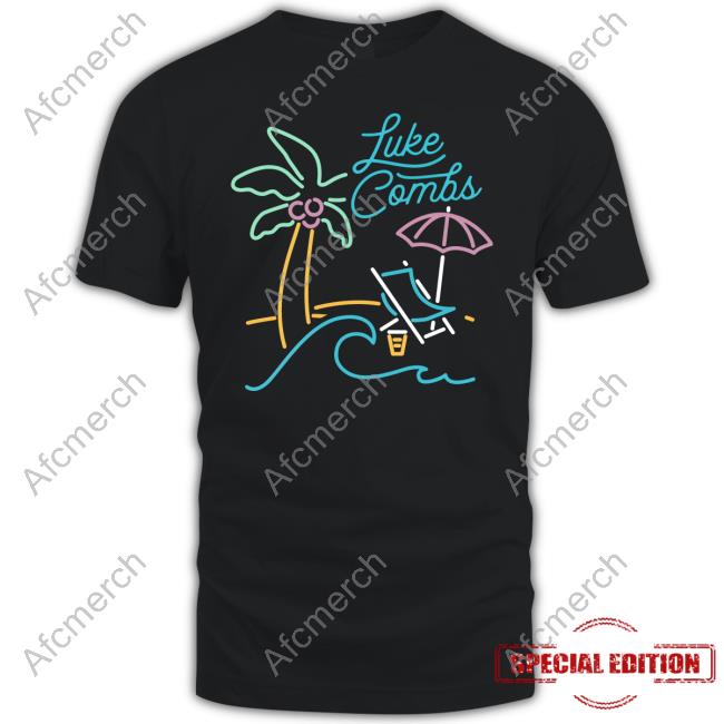 Luke Combs Neon Beach Tee