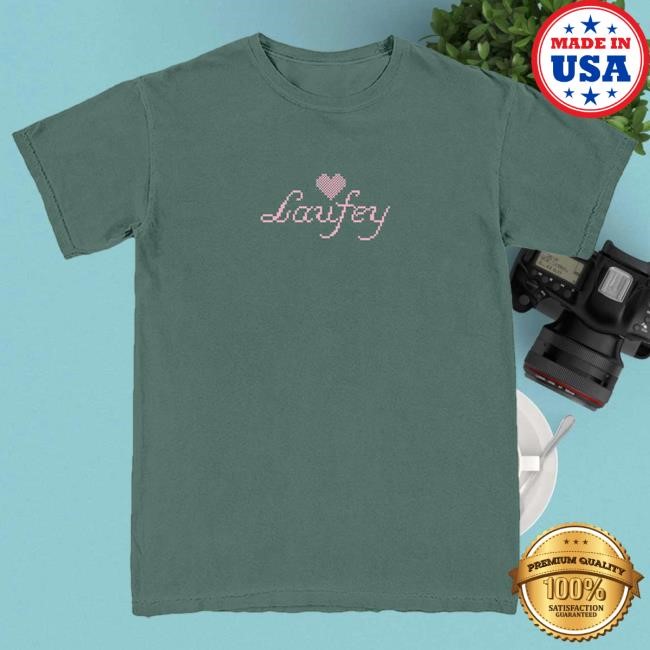 Classic Laufey Apparel Cross-Stitch Tee Heritage Piece
