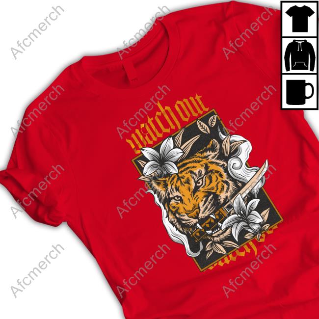 Official Sidhu Moose Wala Tiger Sword Watch Out 12/11/2023 T-Shirt