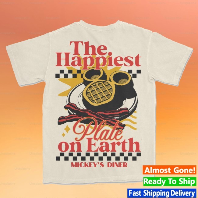 The Lost Bros Happiest Plate New T-Shirt The Lost Bros Merch