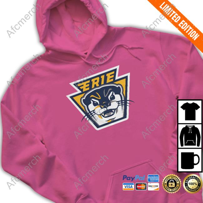 Official Erie Otters Keystone Logo Shirt Erie Apparel Erie Otters Keystone Logo T-Shirt