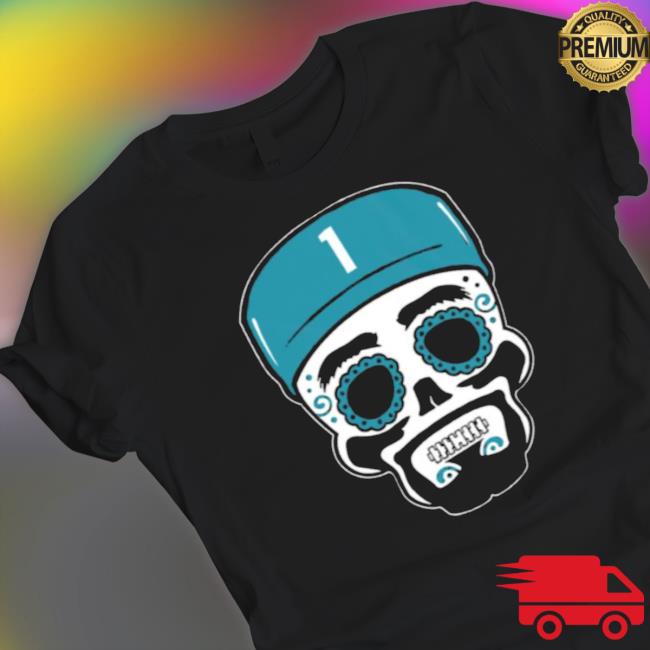 Jalen Hurts Philadelphia Eagles Sugar Skull 2022 Tee