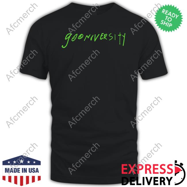 Official Gooniversity Shirt