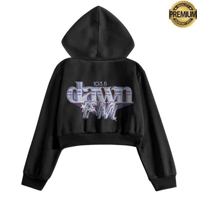 Essential Dawn FM Womens Zip Hoodie The Weeknd Legacy