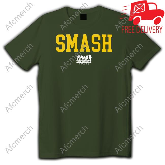 Michigan Football 2022 Joe Moore Award Winner Smash Tee Gomym