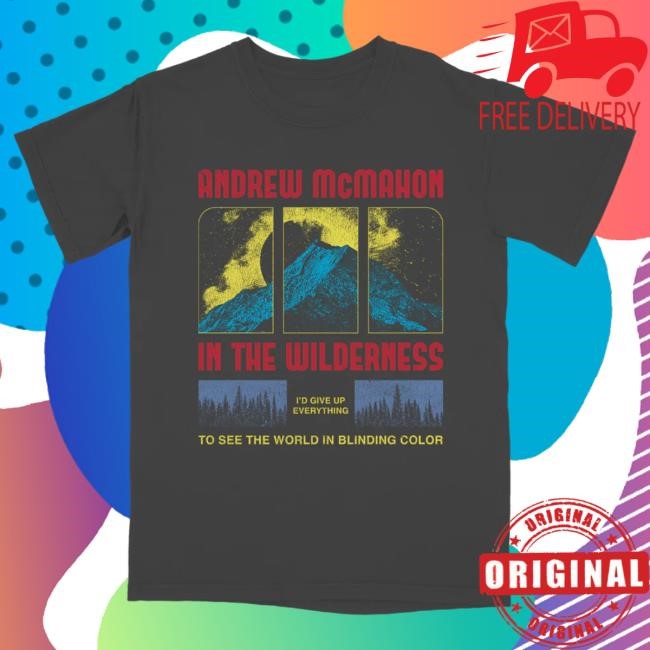 Official Andrew Mcmahon Mountain Tee
