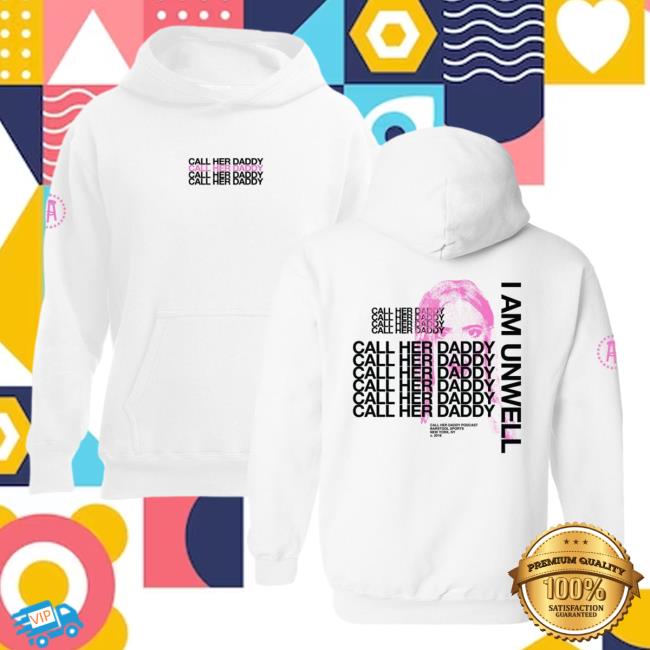Official Call Her Daddy Apparel Clothing Store Shop CHD Merch Call Her Daddy Repeat Pull Over Hoodie CallHerDaddy