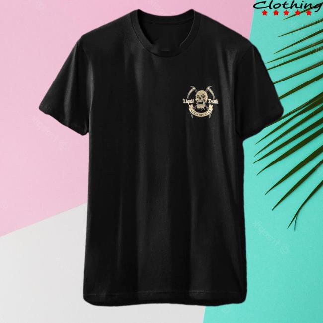 Official Liquid Death Merch Exclusive Death Crewneck Sweatshirt