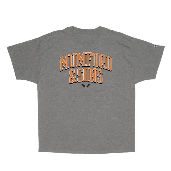 Mumford & Sons Official Merch Store NCAA Fan Fest S/S Shirt Mumford And Sons Clothing Apparel Shop Mumfordandsons