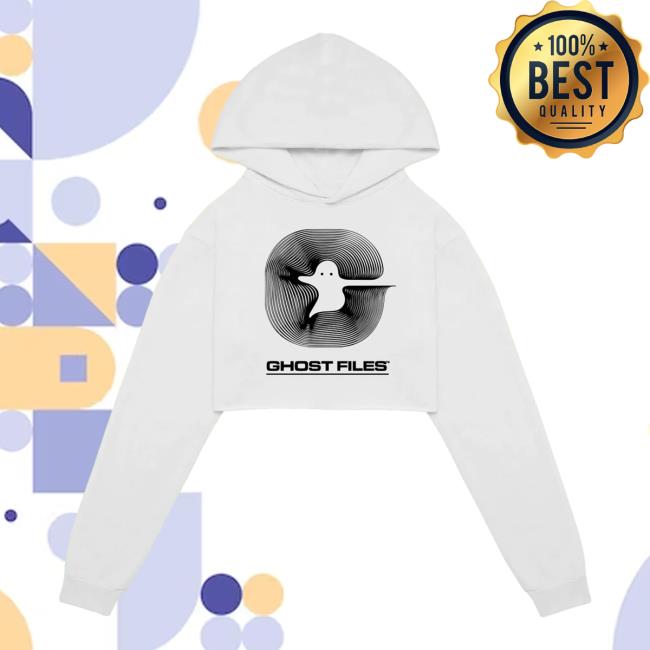 Official Watcher Merch Store Watcher LIVE TOUR | Ghost Files Cropped Popover Sweatshirt