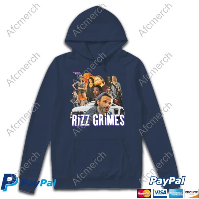 Rizz Grimes T Shirt Unreal Threads Merch Ricksprickk