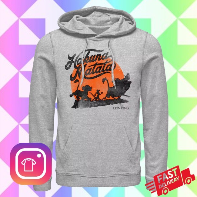 Target Men's Lion King Sunset Trio Silhouette Pull Over Hood Target Men's Lion King Sunset Trio Silhouette Pull Over Hoodie
