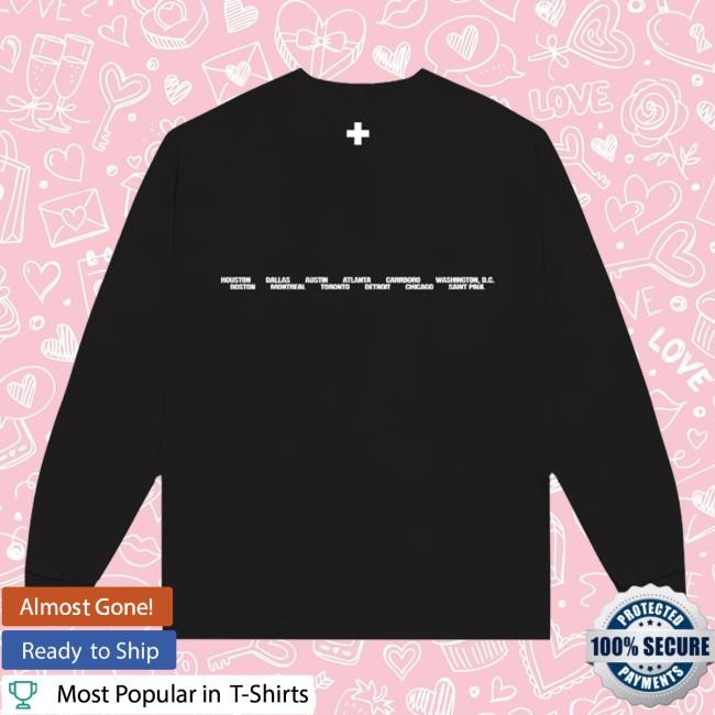 2H Black Unicorn Dateback Long Sleeve Tee 2Hollis Store Merch