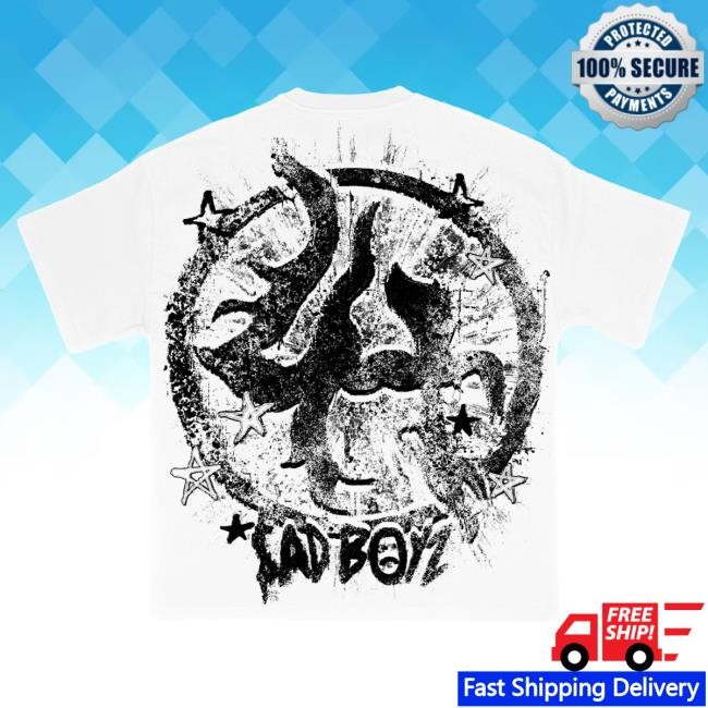 Official Sad Boyz Merch Store LHSBTEE007 - BLACK T-Shirts