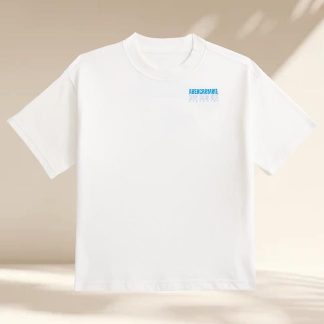 Limited Capsule Edition Abercrombie And Fitch Relaxed Graphic Logo Tee