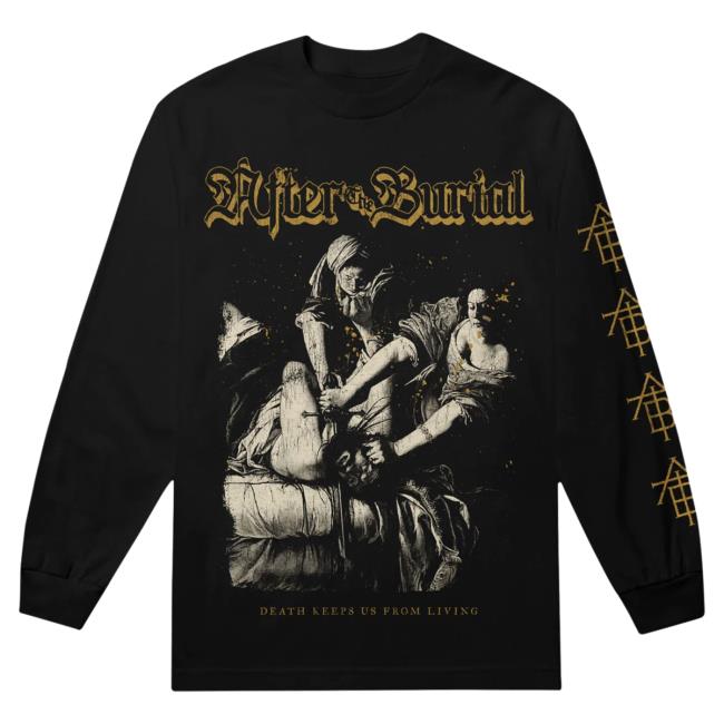 Official After The Burial Merch Carnage Black Long Sleeve